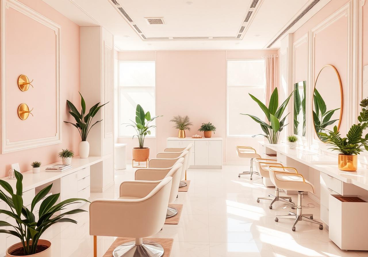 Interior of BCD Nails & Spa